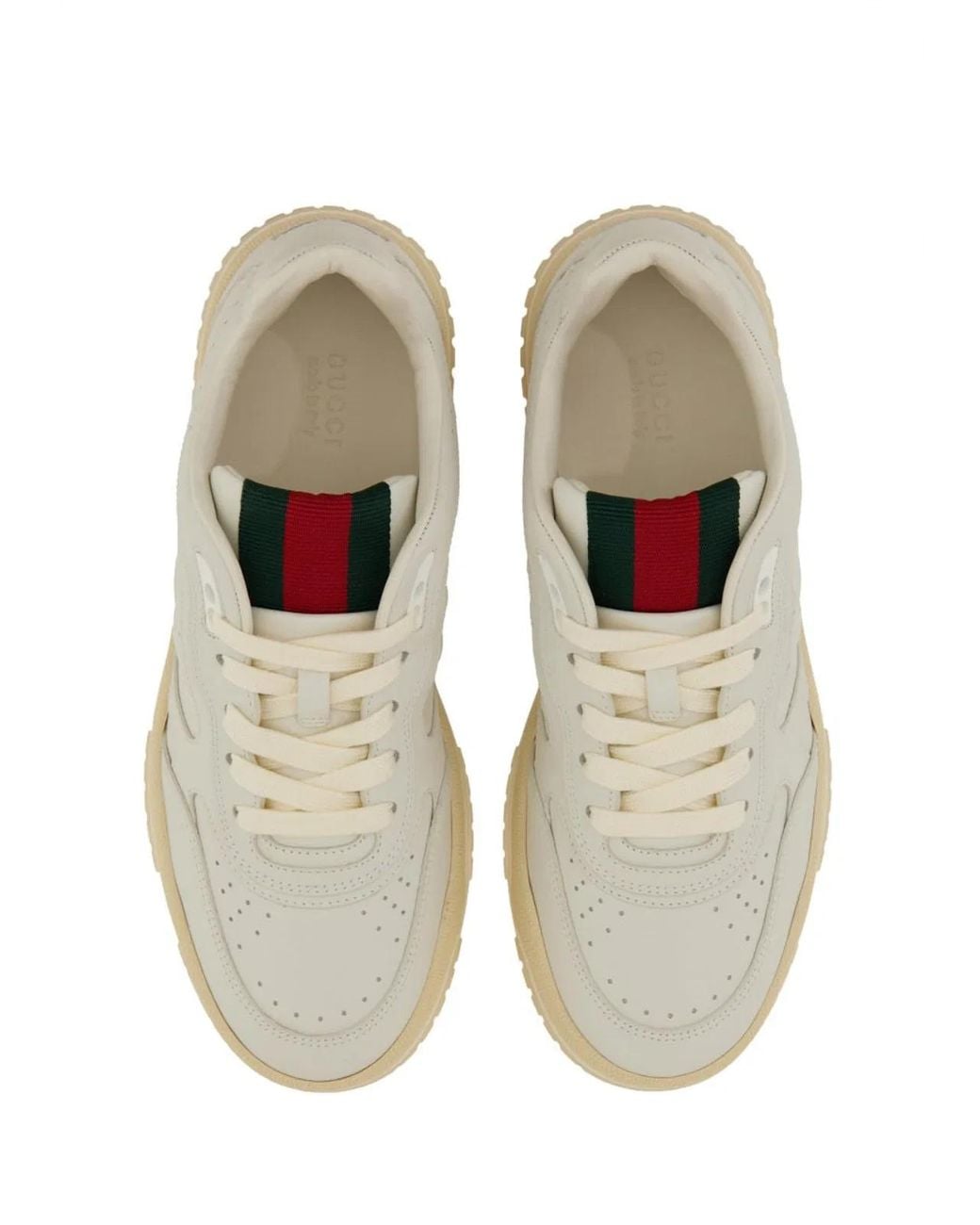 Gucci White Sneaker Re-Web