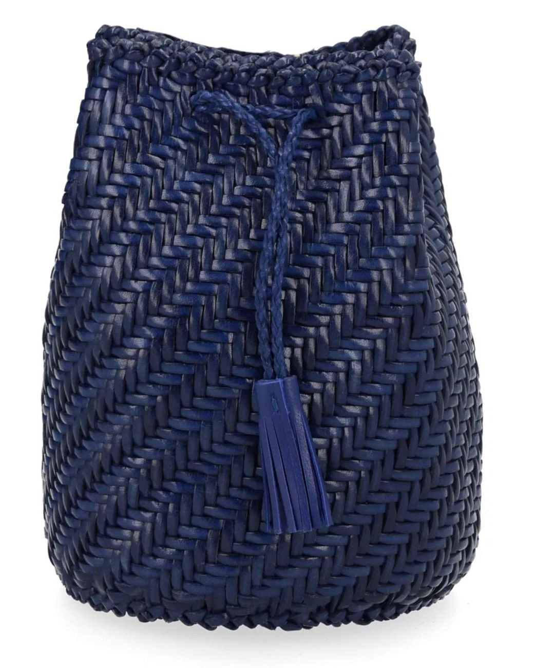 Dragon Diffusion Blue Borsa "Pompom Double Jump Tan"