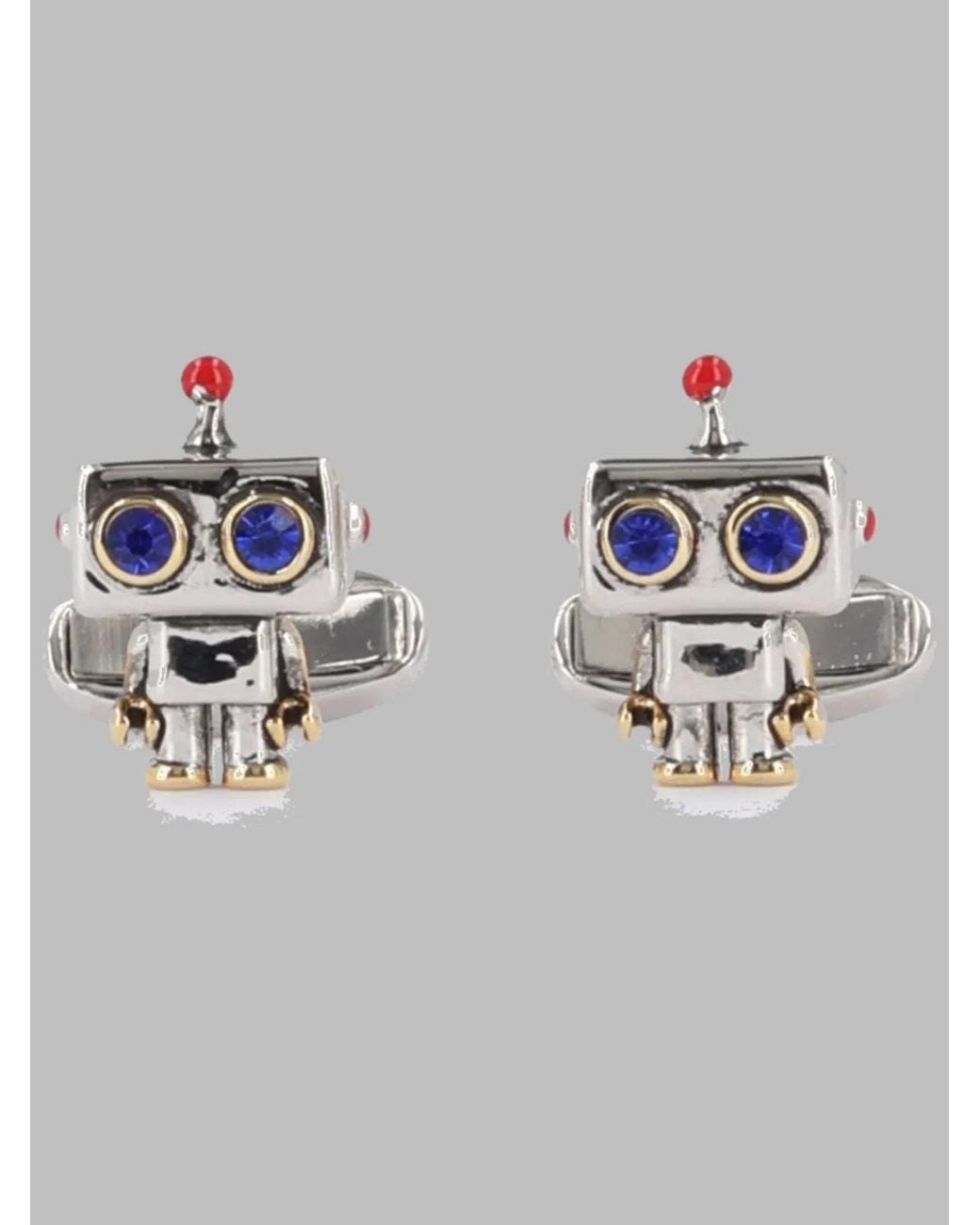 Paul Smith Metallic Cufflinks Robot Copper for men
