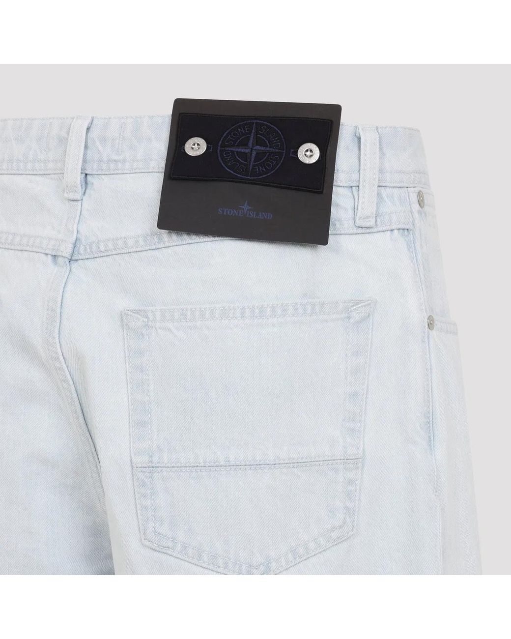 Stone Island Blue Trousers for men