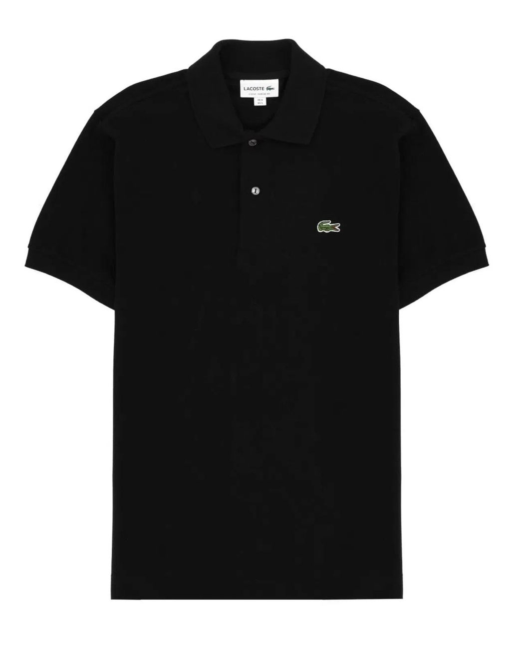 Lacoste Black Classic Polo for men
