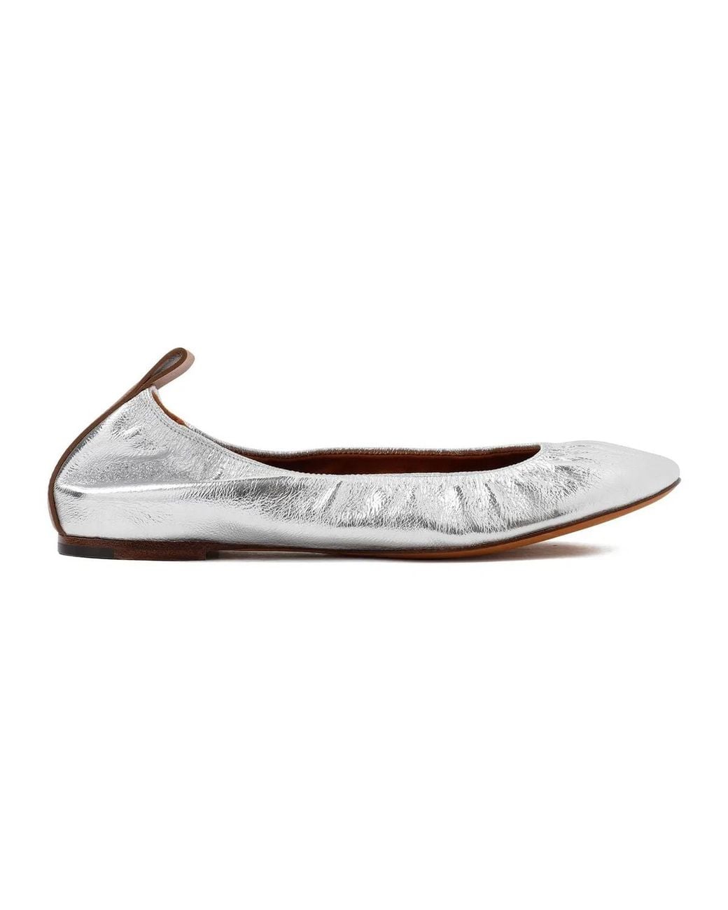 Lanvin White Ballerinas