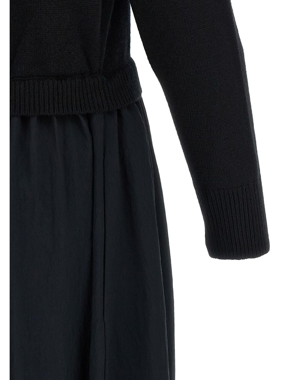 Polo Ralph Lauren Black High Neck Dress