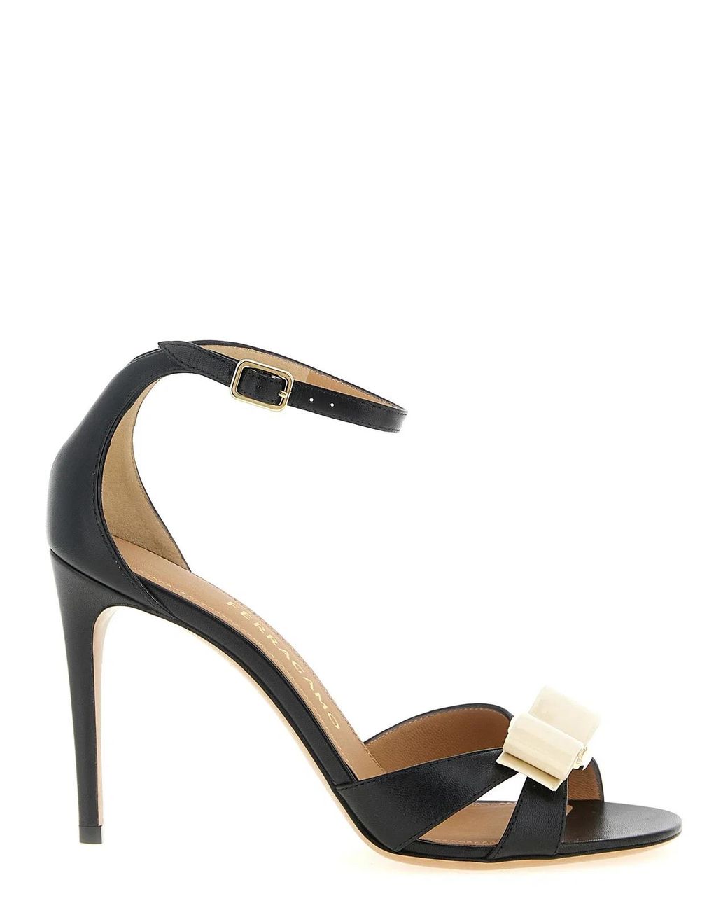 Ferragamo Metallic 'Roxy' Sandals