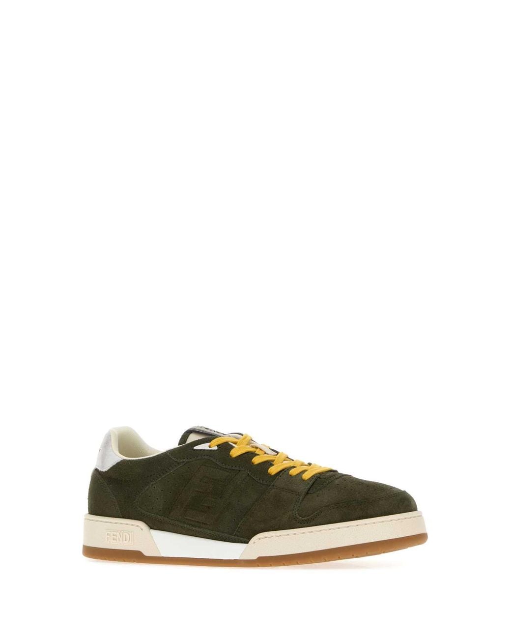 Fendi Green Low Top for men