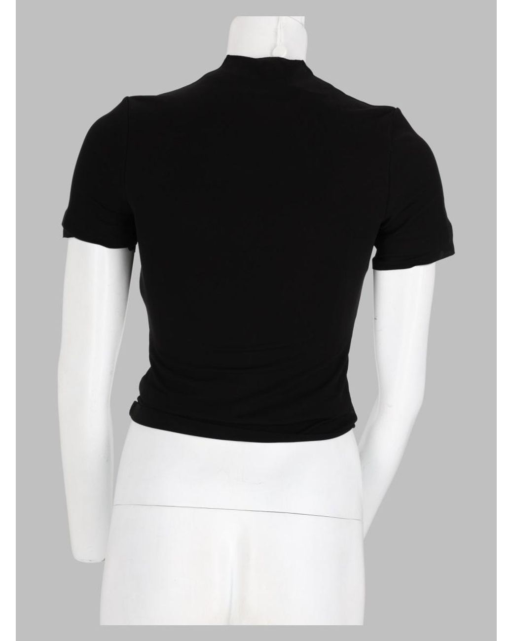 Maison Margiela Black Logo-Detail T-Shirt