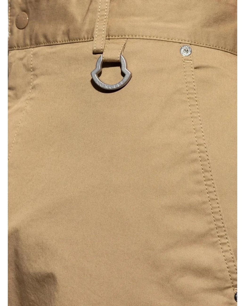 Moncler Natural Wide Trousers for men
