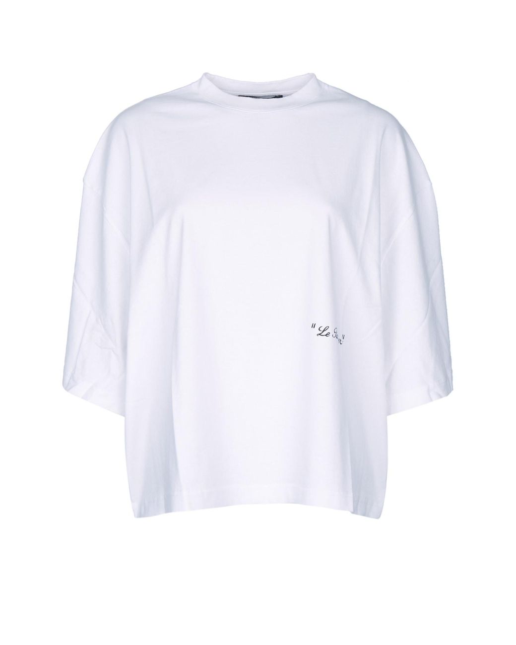 Jacquemus White Palm Print T-Shirt