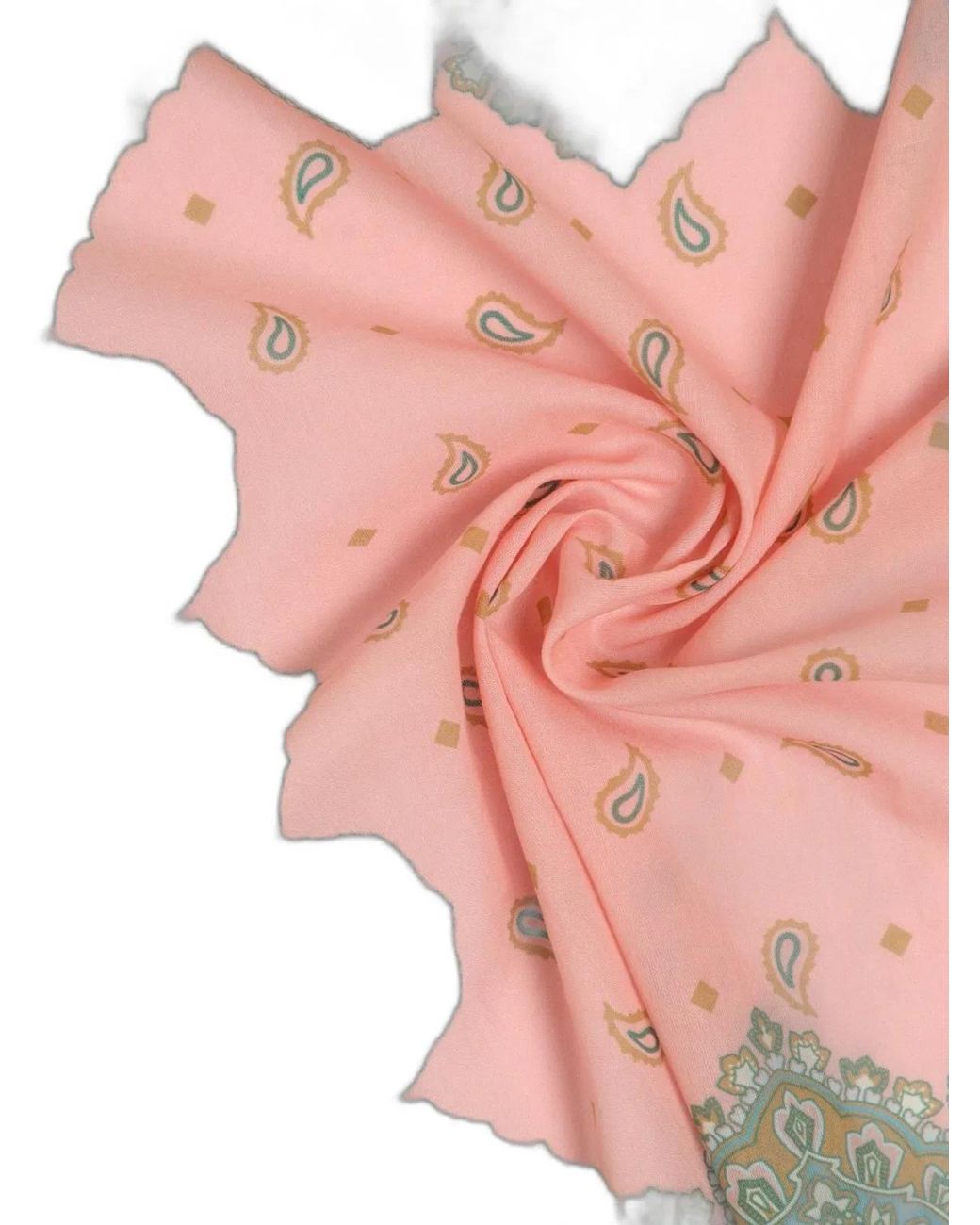 Pinko Blue Valzer Printed Scarf