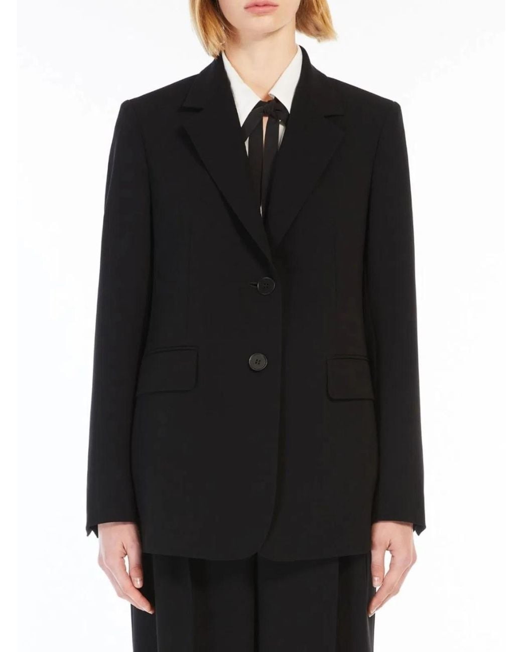 Max Mara Black Linz Blazer