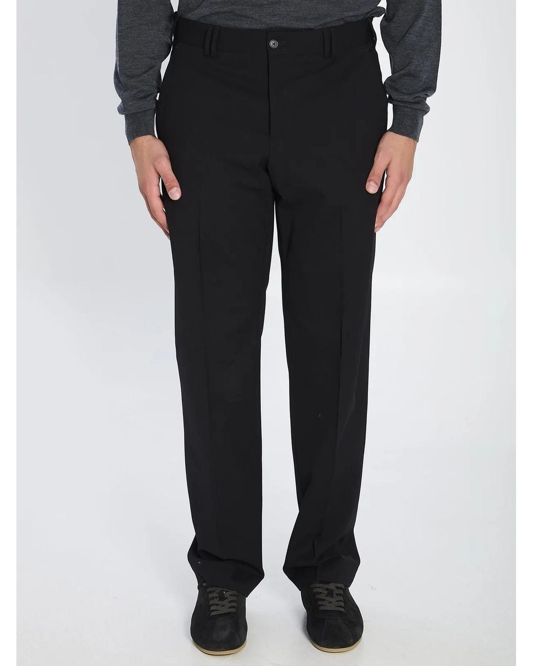 PT Torino Black Michael Pants for men