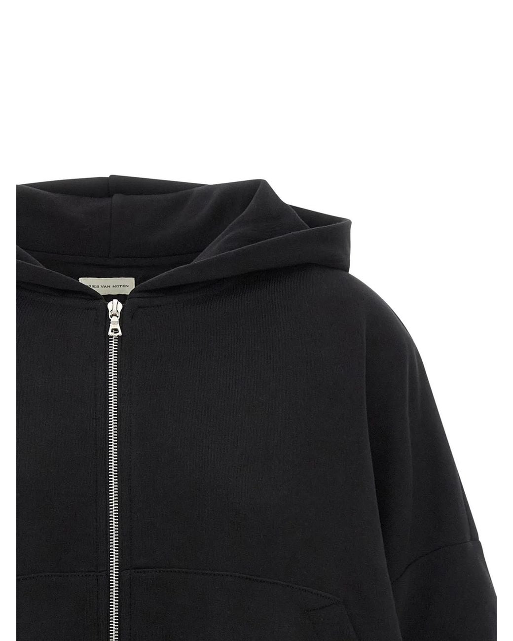 Dries Van Noten Black 'Hannett' Hoodie