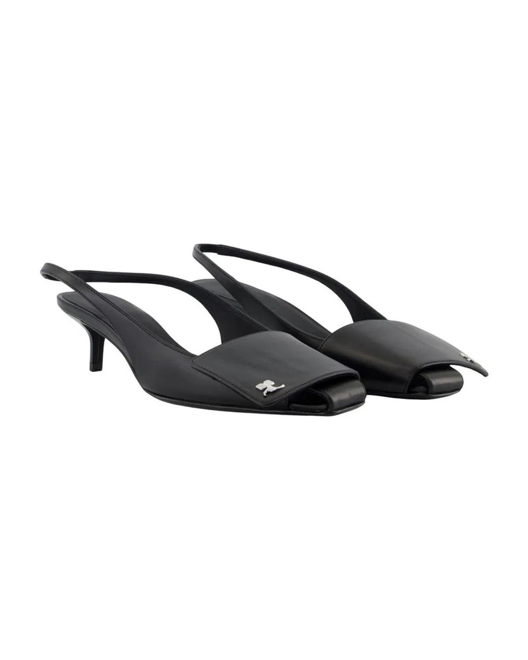 Courreges Black Pumps