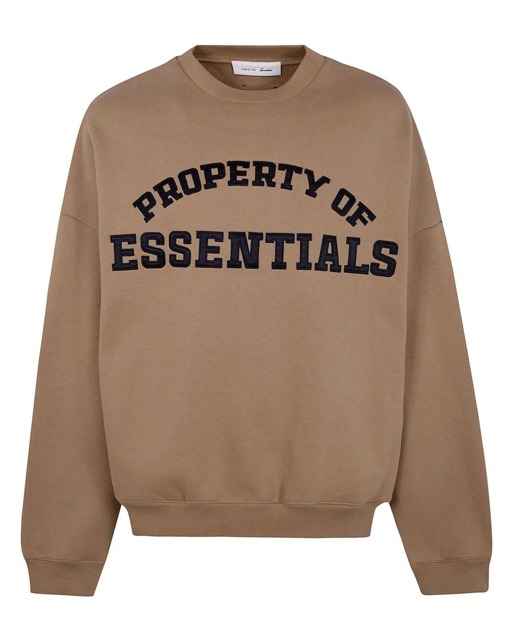 Fear Of God Brown "Property Lounge" Crewneck Sweatshirt for men