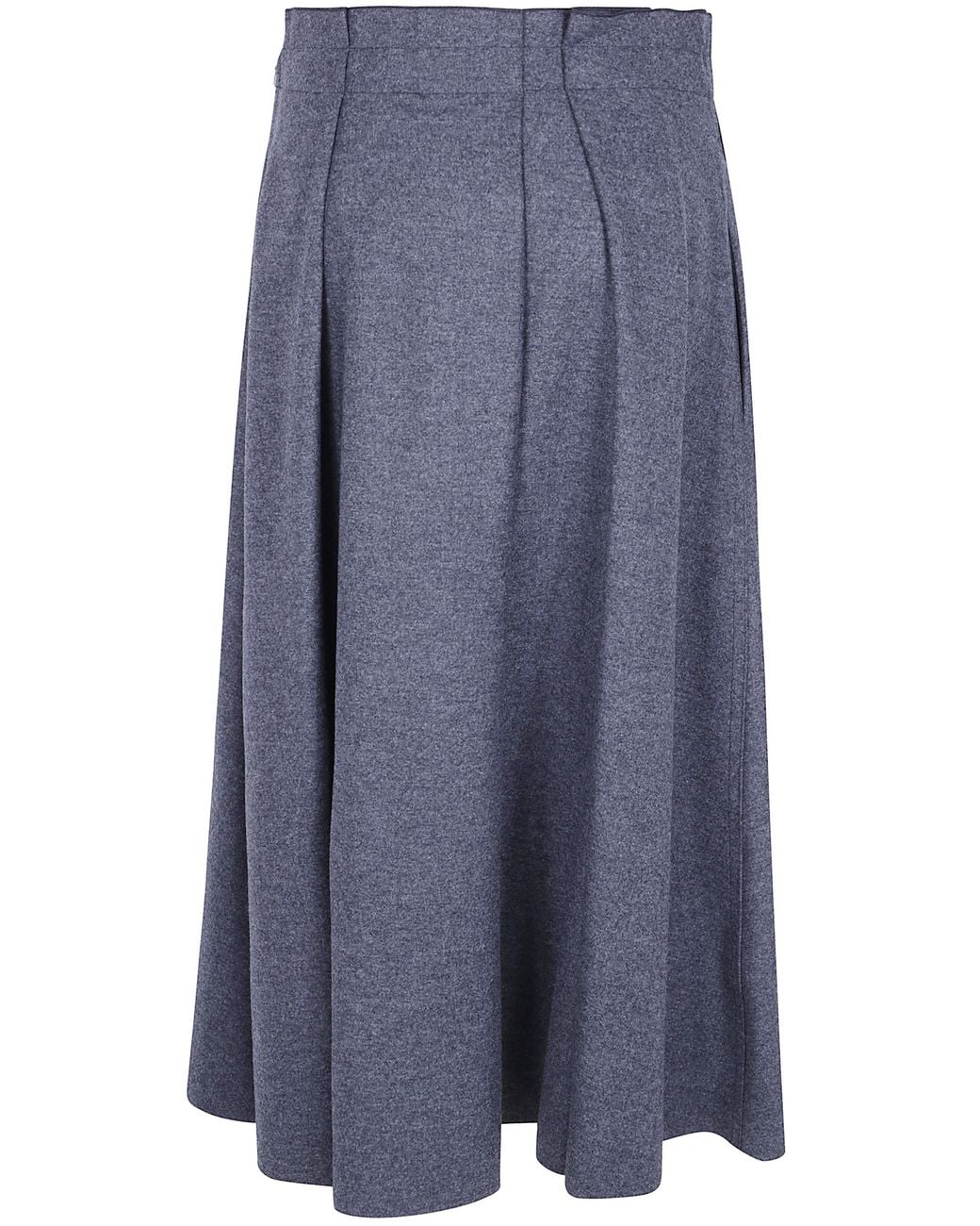 Sofie D ́hoore Blue "Savy" Wide Gathered Skirt