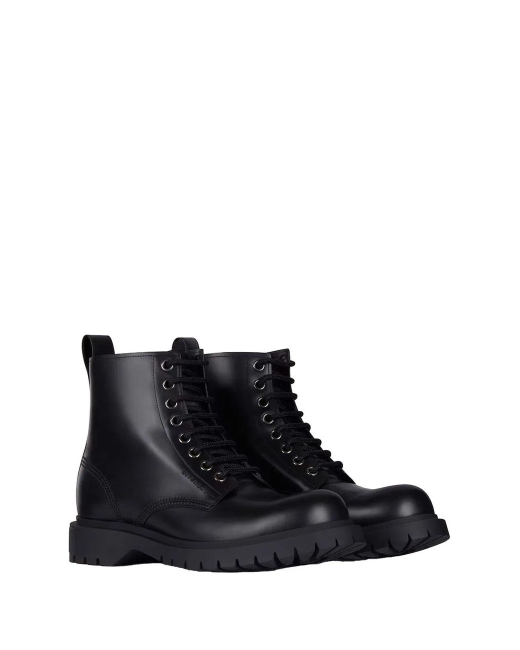 Givenchy Black Boots Bull Leather for men