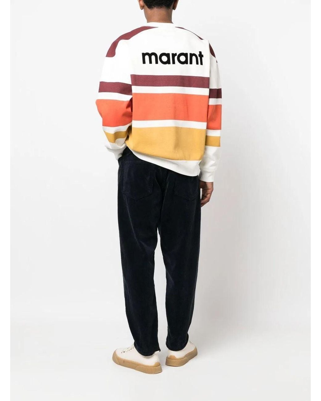 Isabel Marant Orange Meyoan Crewneck for men