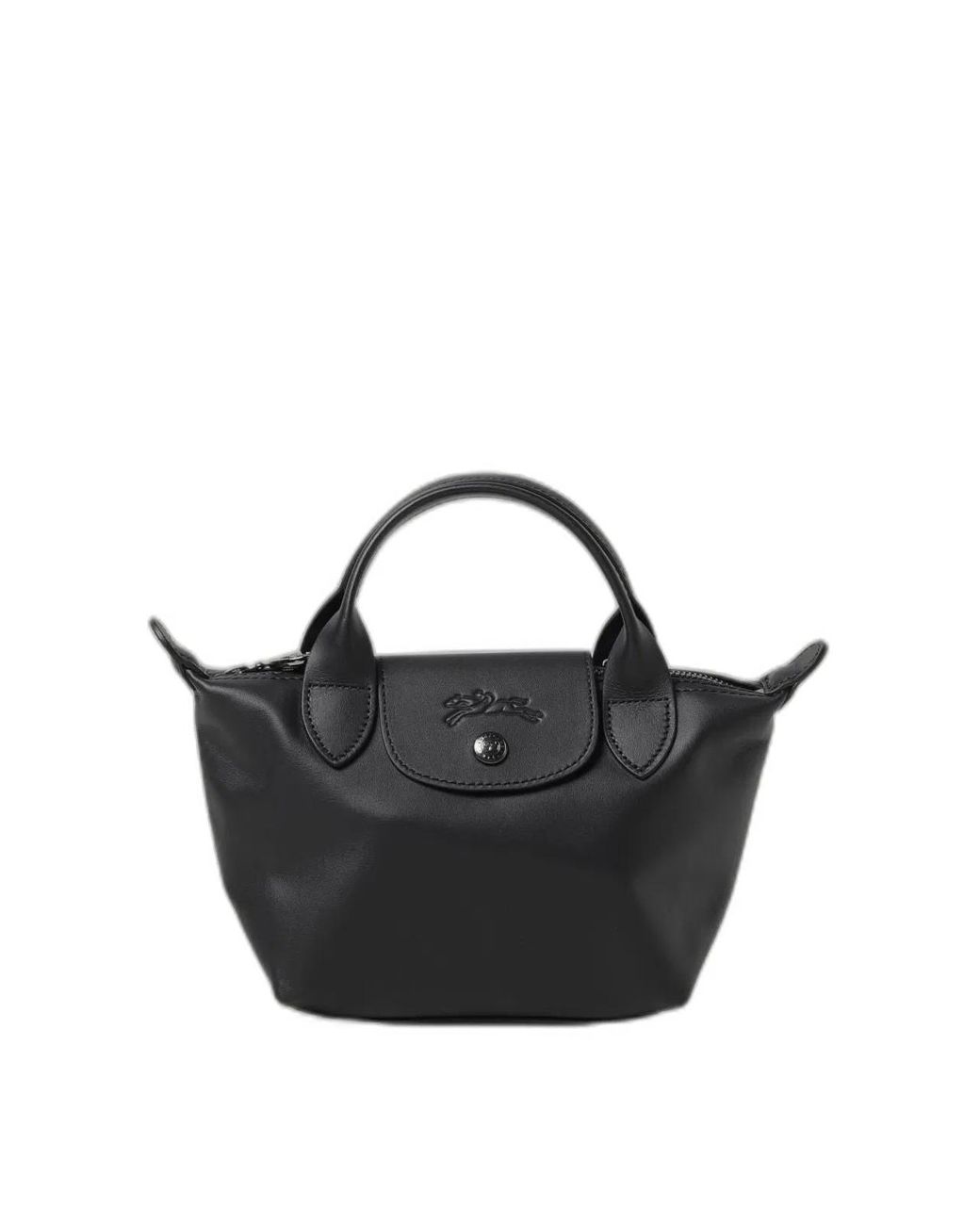 Longchamp Black Le Pliage Energy Handbag