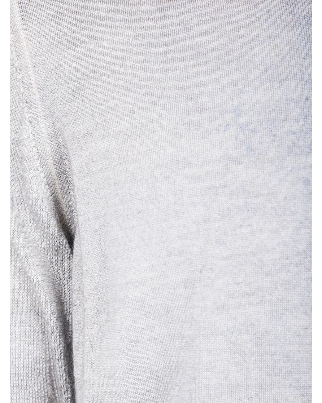 Avant Toi Gray Crewneck Sweater for men