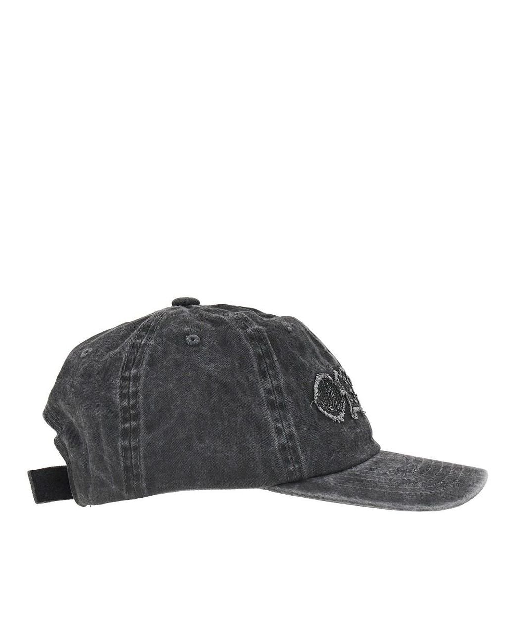 Obey Gray Pigment Static Baseball Hat for men