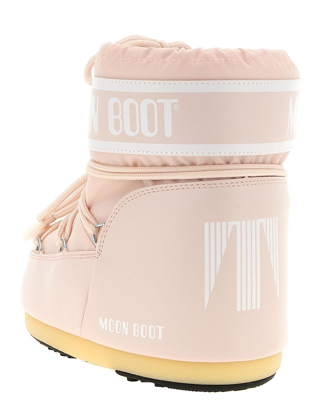 Moon Boot Natural 'Icon Low' Ankle Boots