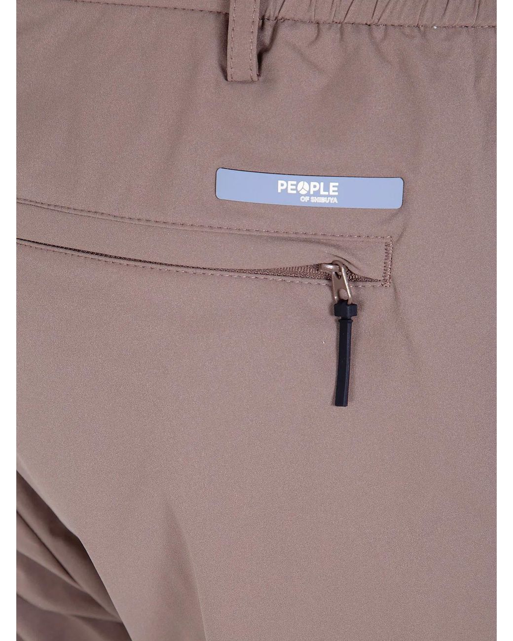 People Of Shibuya Brown "Kobra" Trousers for men
