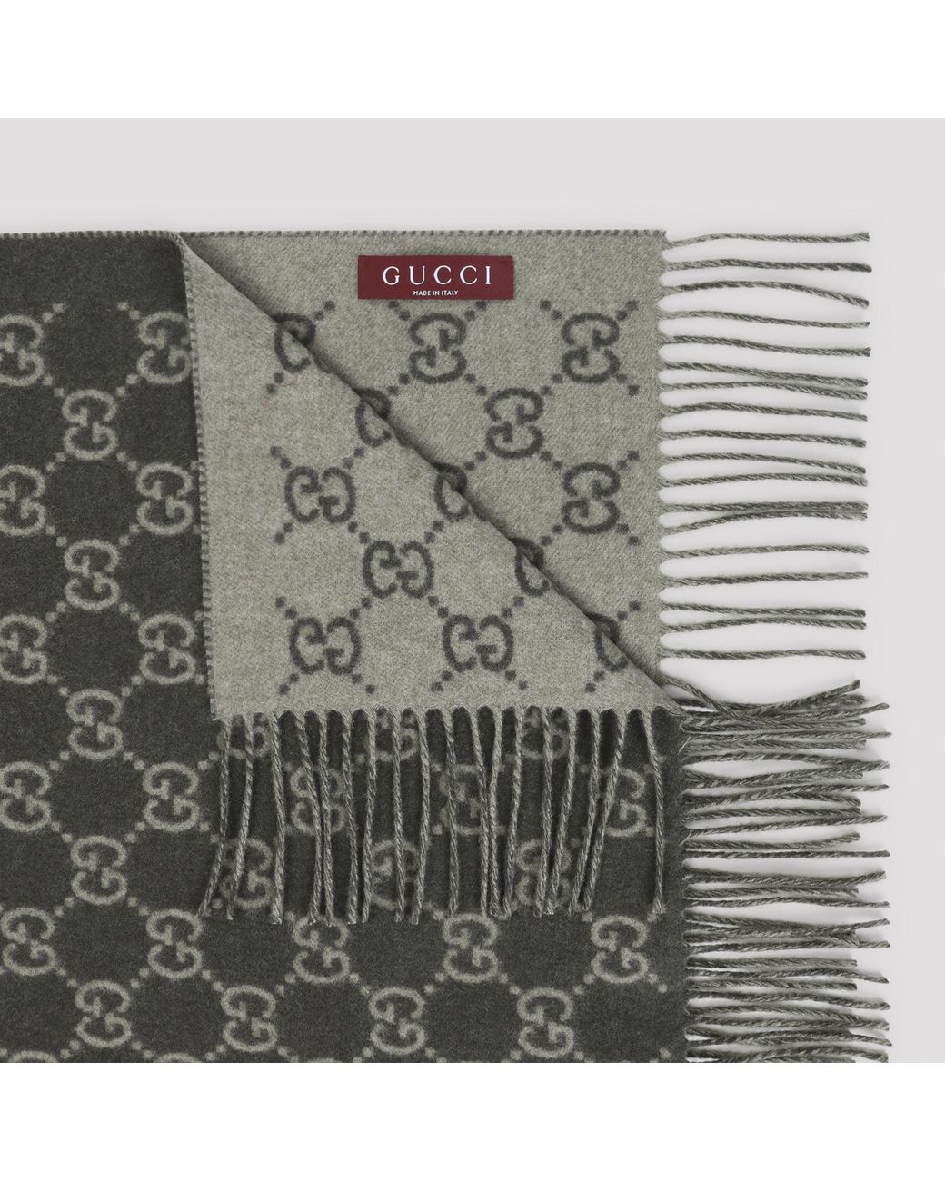 Gucci Gray Scarf for men