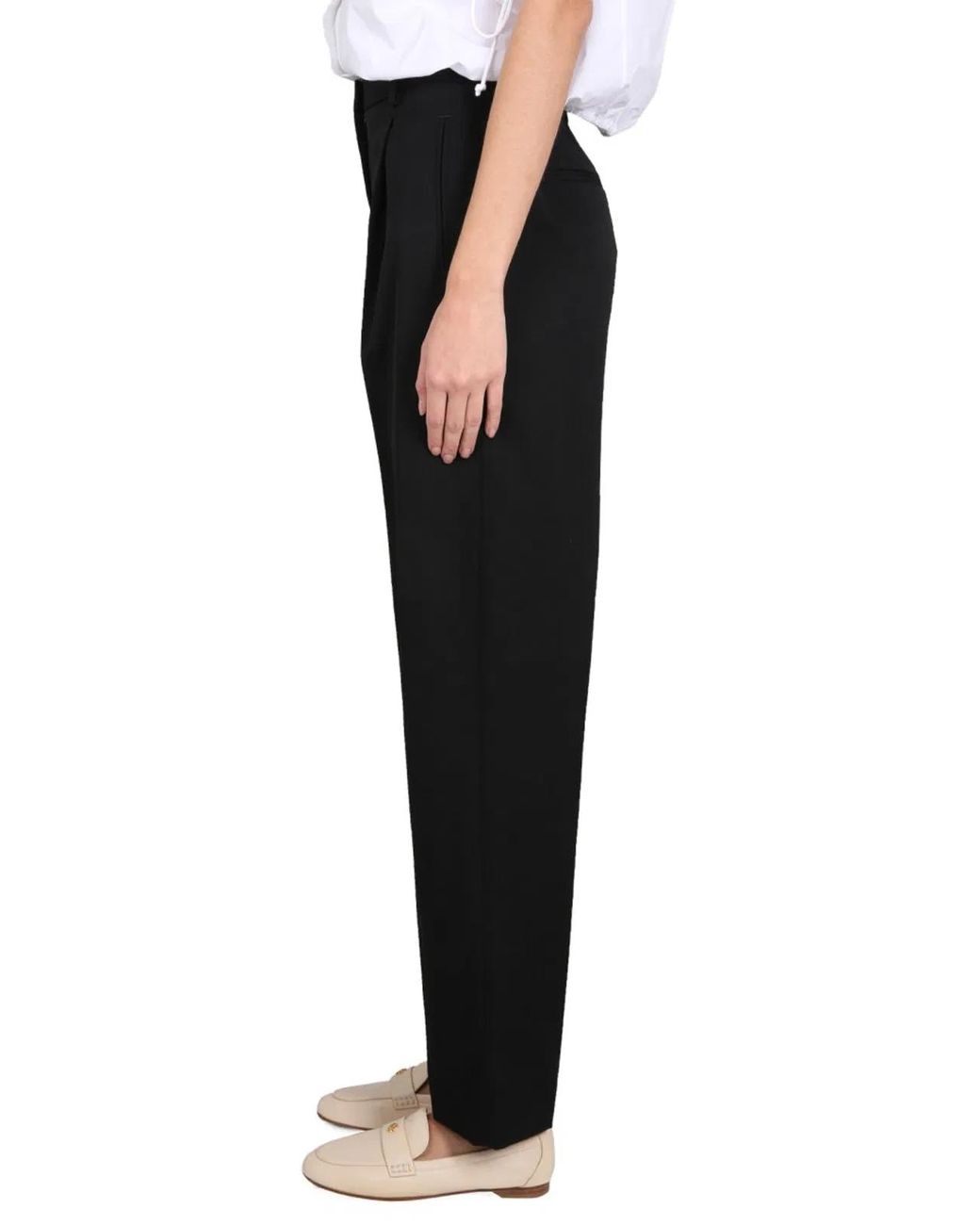 Tory Burch Black Wool Pants