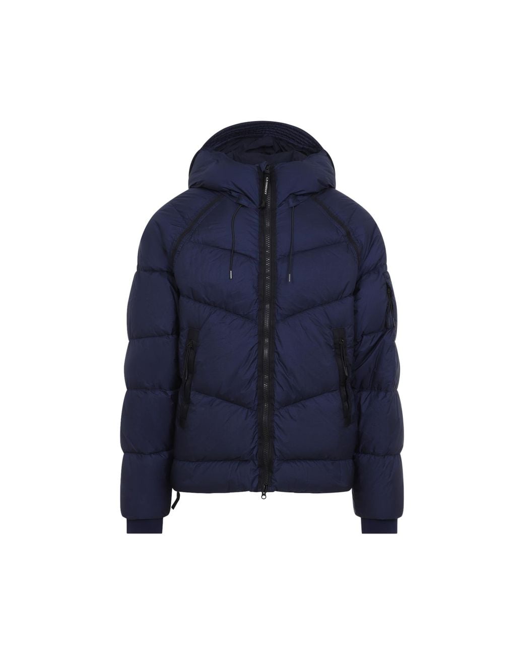 C P Company Blue C.P.Company Peacoat Medium Down Shield Jaclet for men
