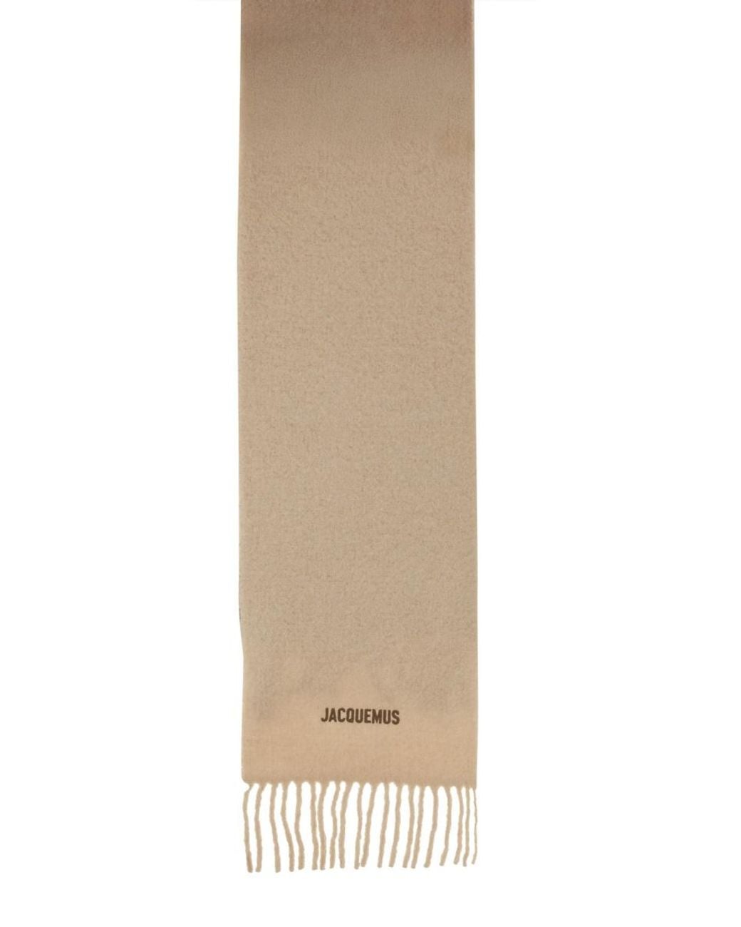 Jacquemus Natural Sciarpa "Moisson"