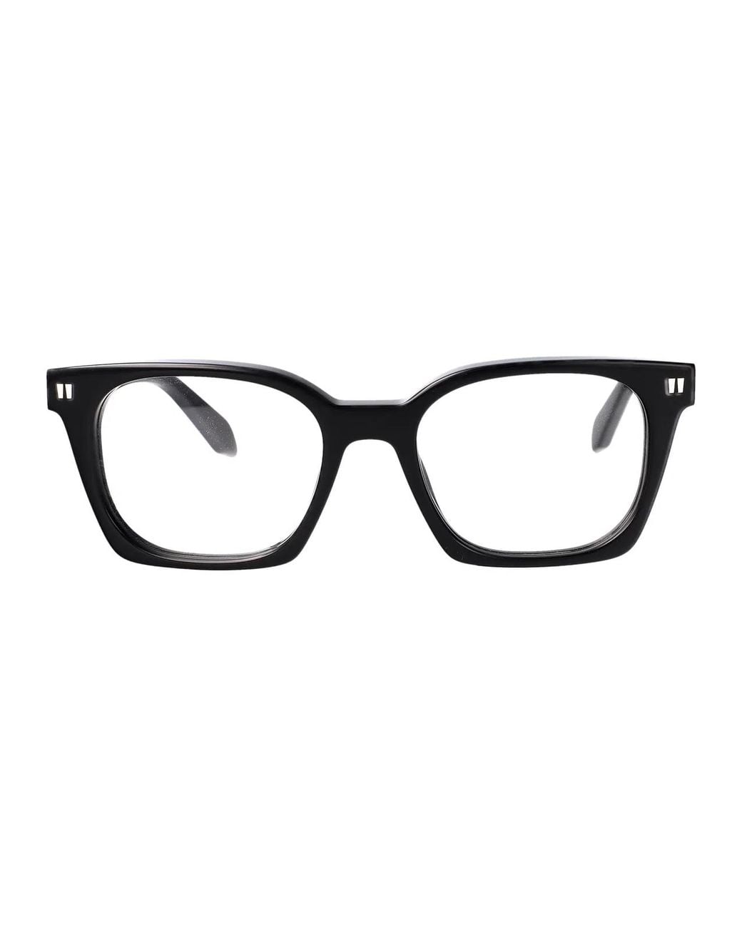 Off-White c/o Virgil Abloh Black Shiny Acetate Glasses