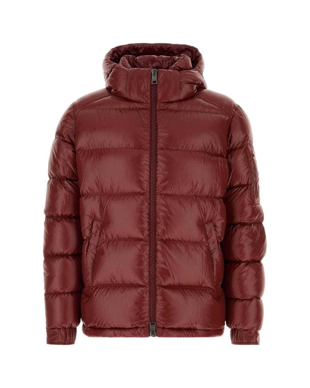 Herno Red Nylon Down Jacket for men