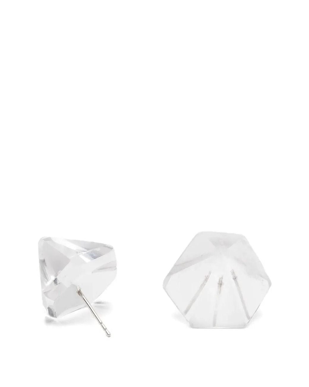 Monies White Earring