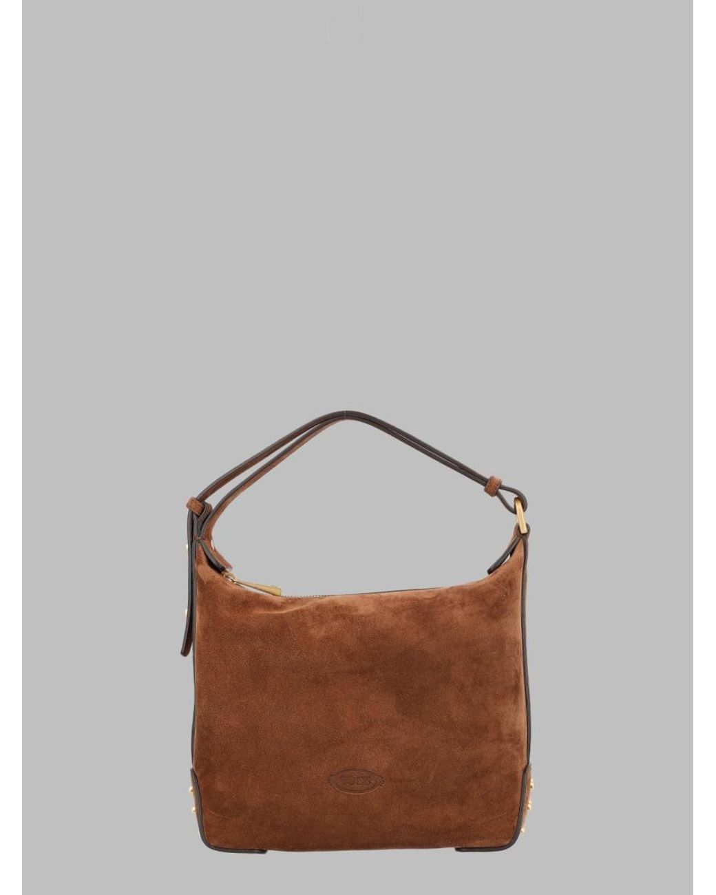 Tod's Brown Leather Shoulder Bag