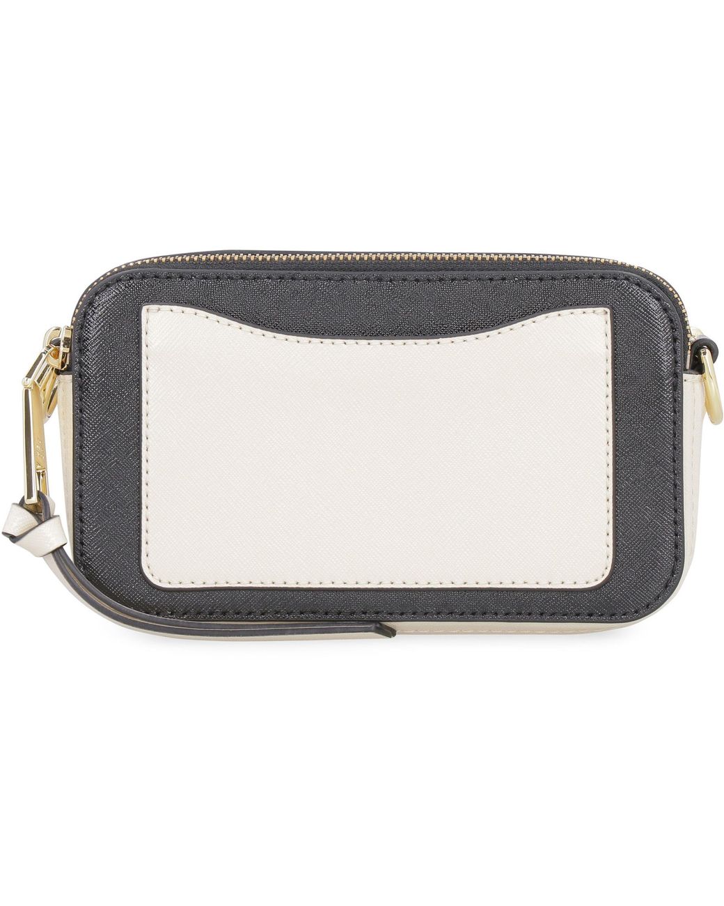 Marc Jacobs Metallic Snapshot Leather Shoulder Bag