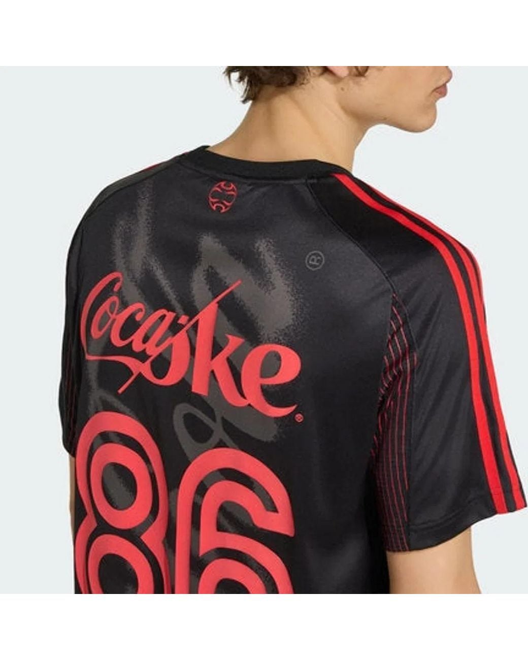 Adidas Originals Black Teamgeist 26 Logo T-Shirt for men