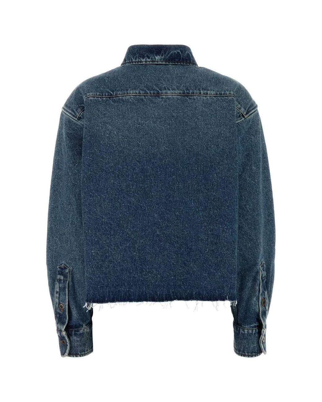 Miu Miu Blue Denim Shirt