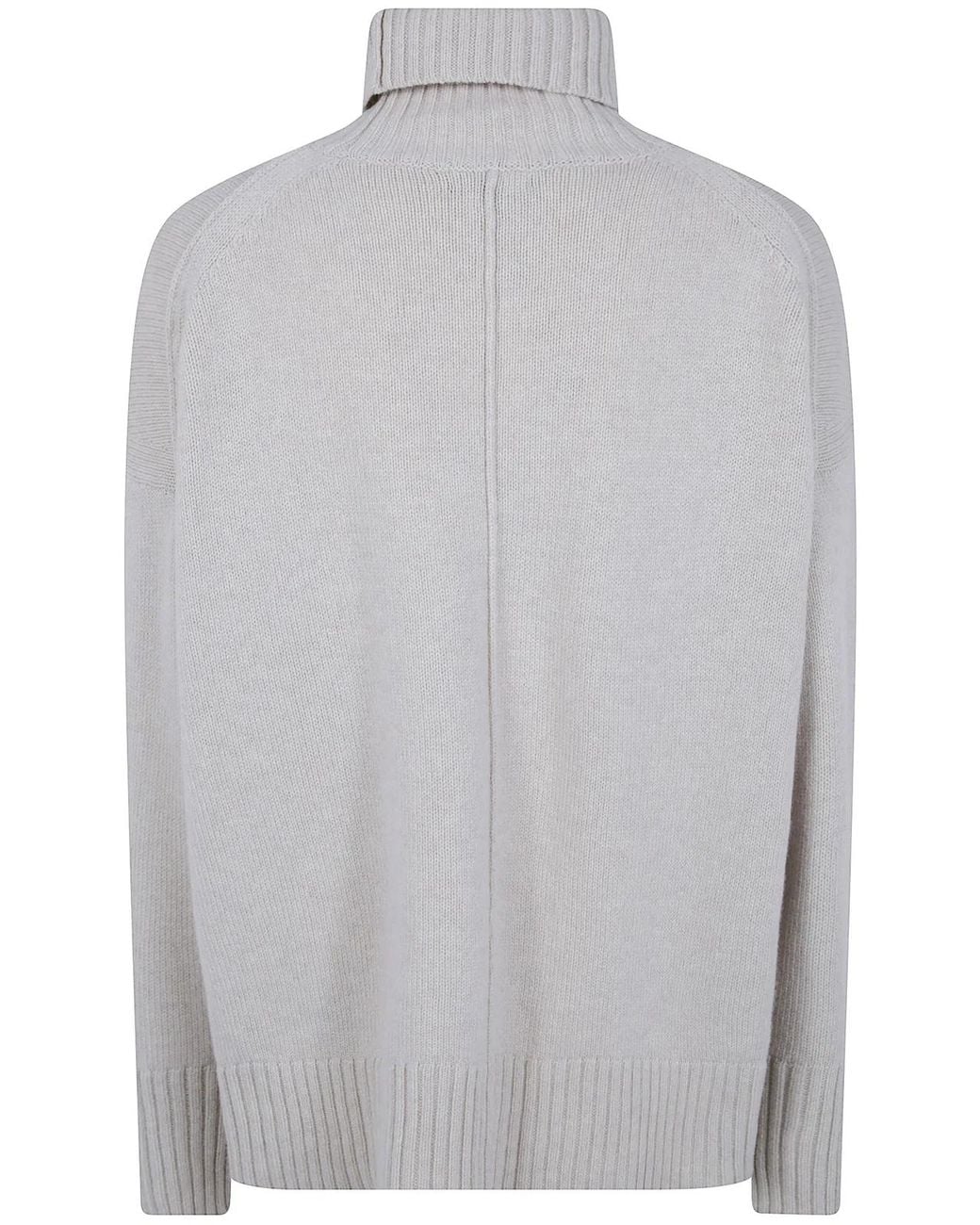 Soeur Gray William" Oversize Turtleneck Sweater