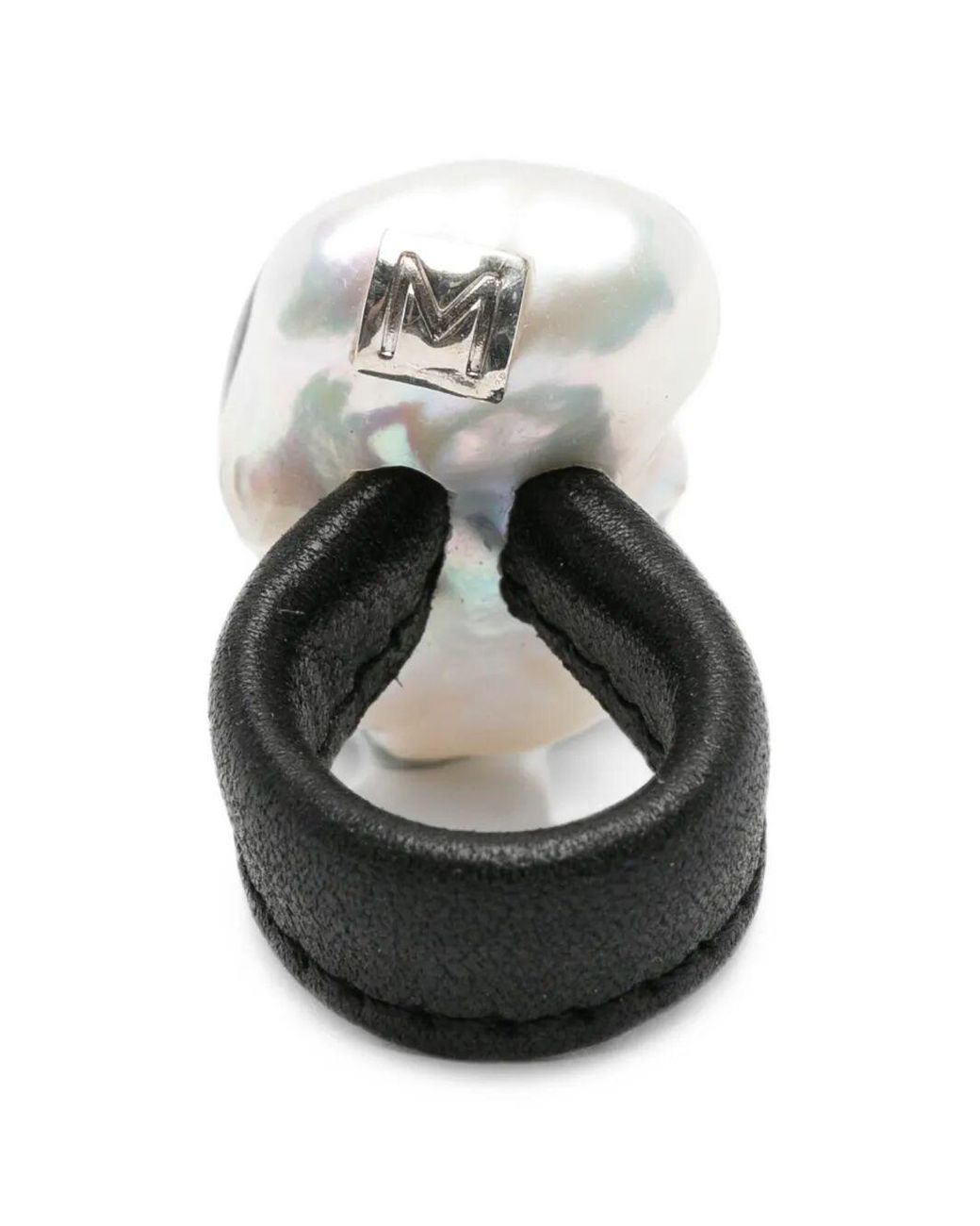 Monies White "Lune" Ring