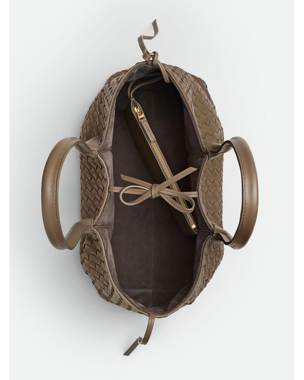 Bottega Veneta Brown Pinacoteca Tote Bag