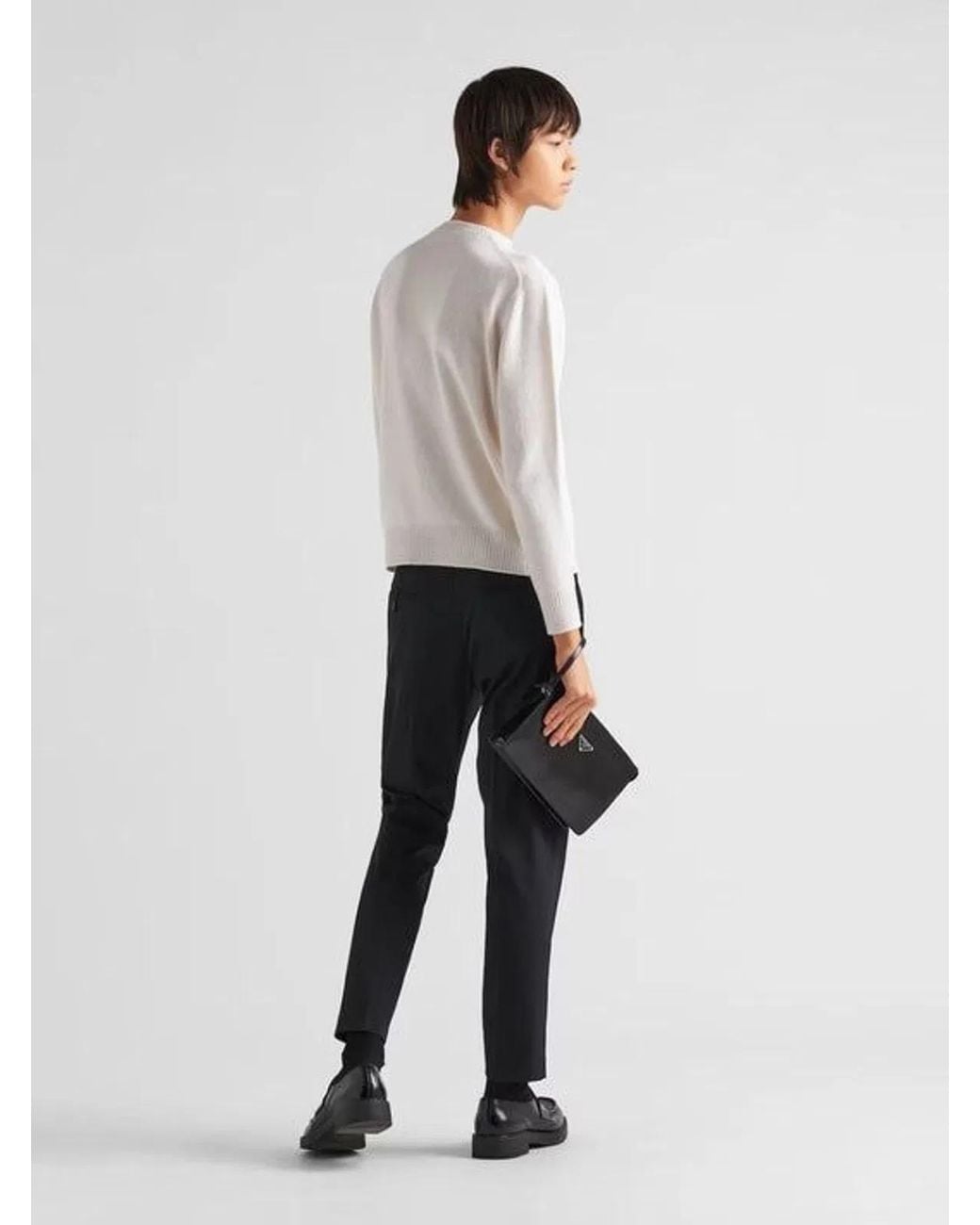 Prada Black Pantalone for men