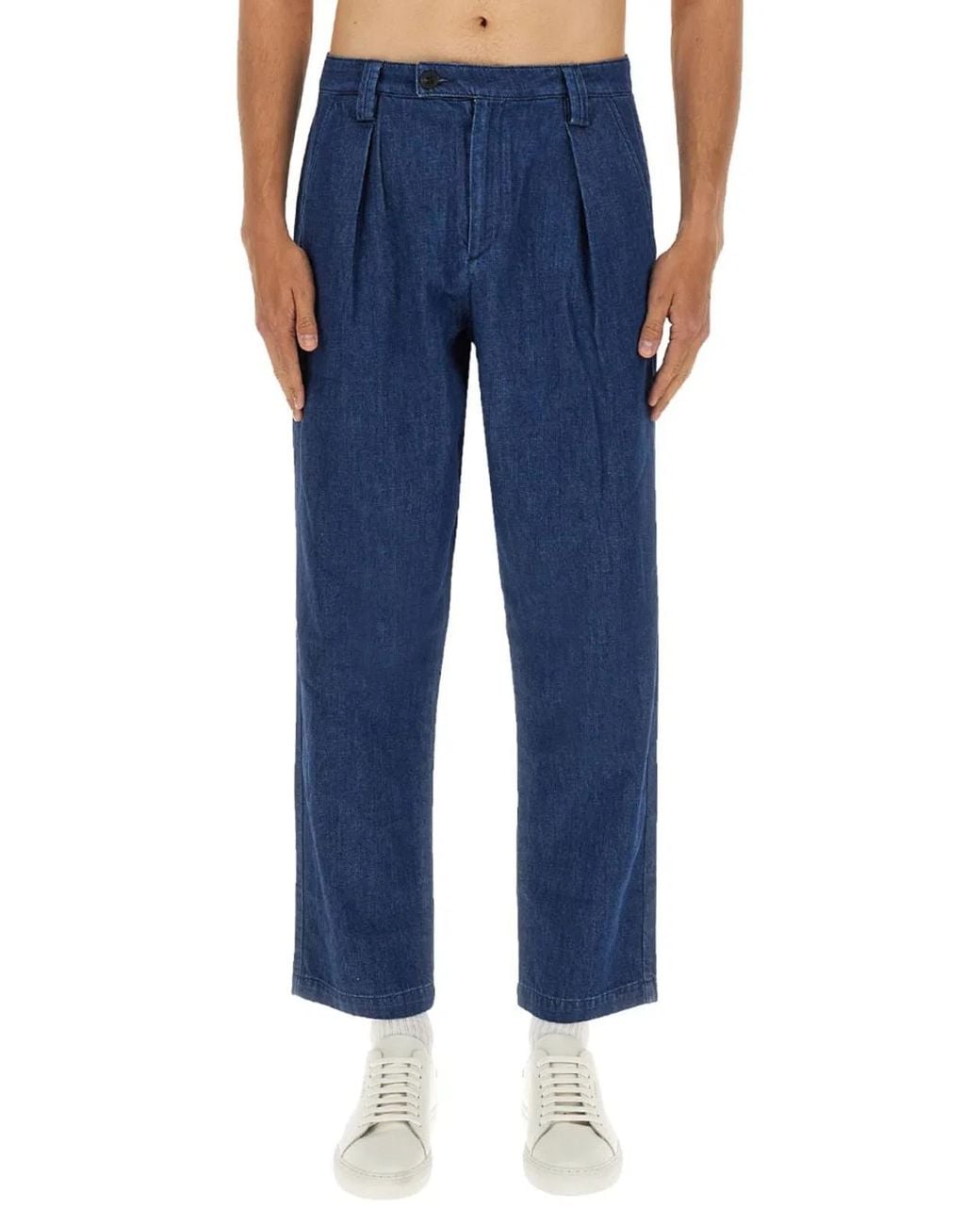 A.P.C. Blue Denim Renato Jeans for men