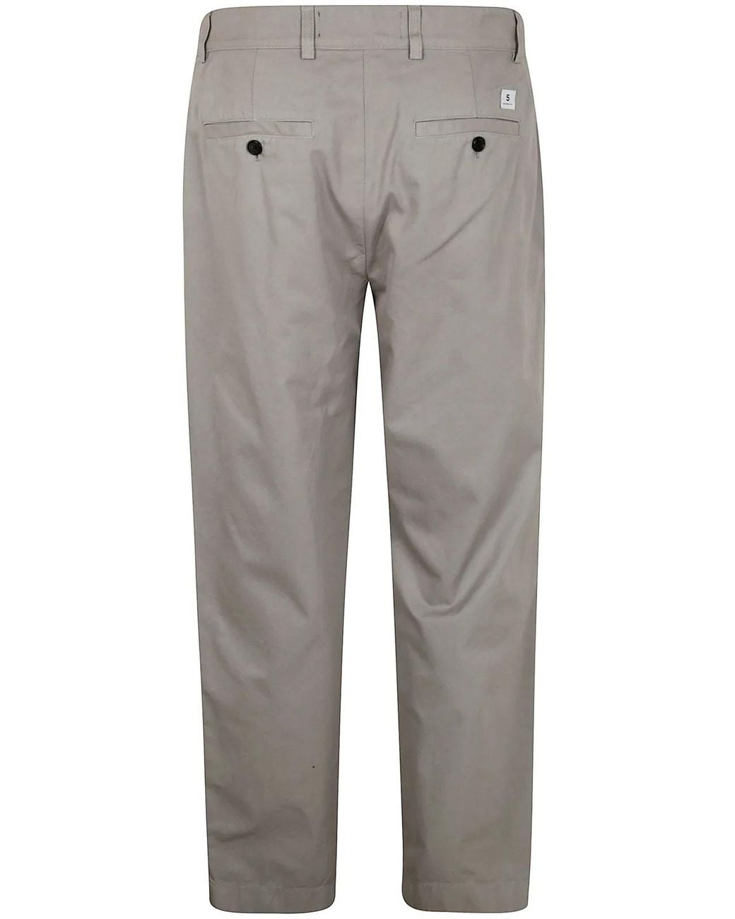 Department 5 Gray Chino E-Motion Straight Leg for men