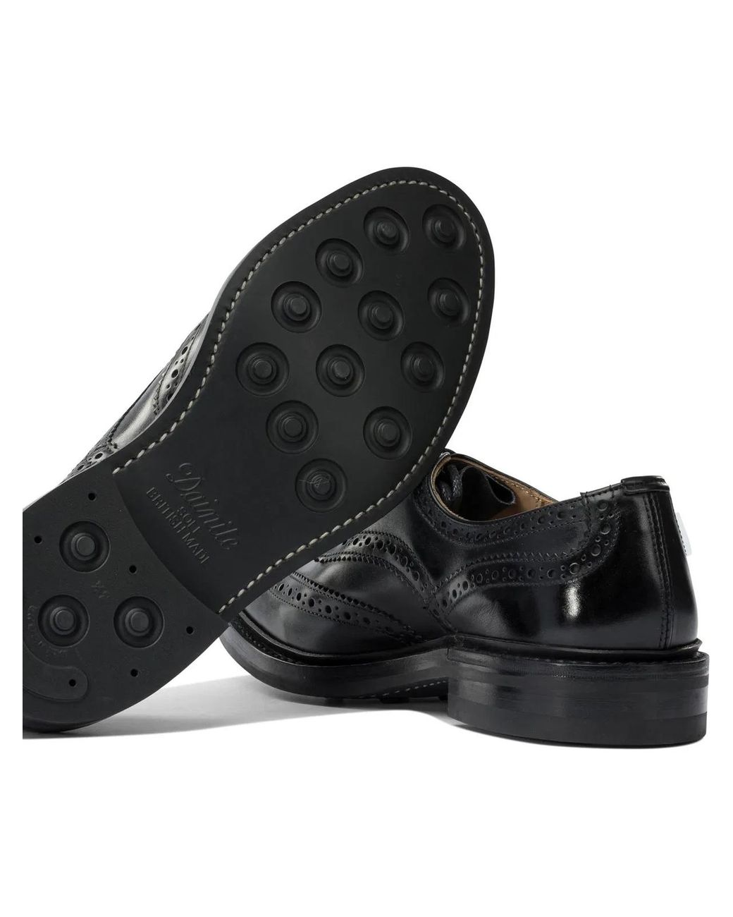 Tricker's Black "Bourton" Derby for men