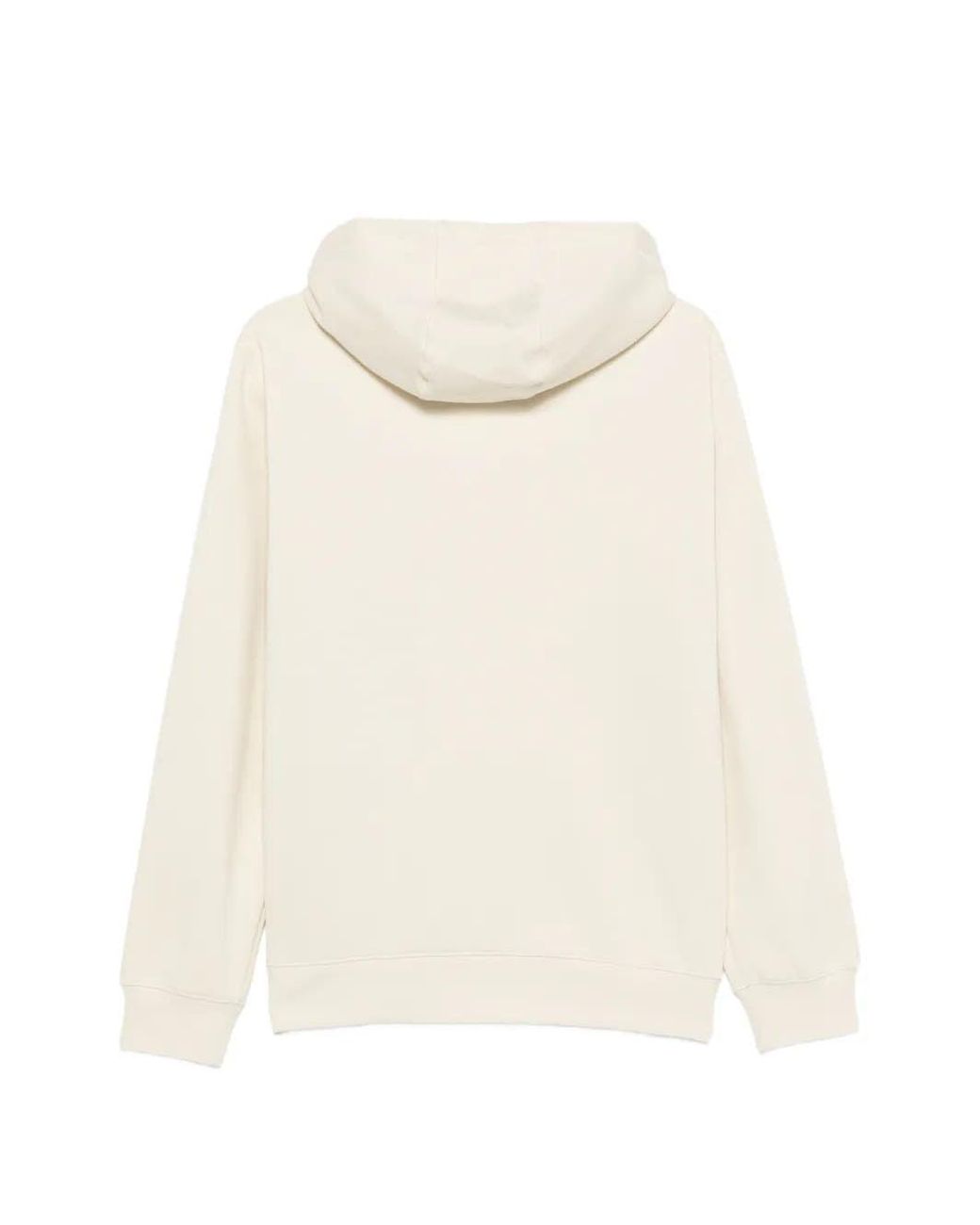 EA7 Natural Emporio Armani Hoodie With Logo Stripe for men