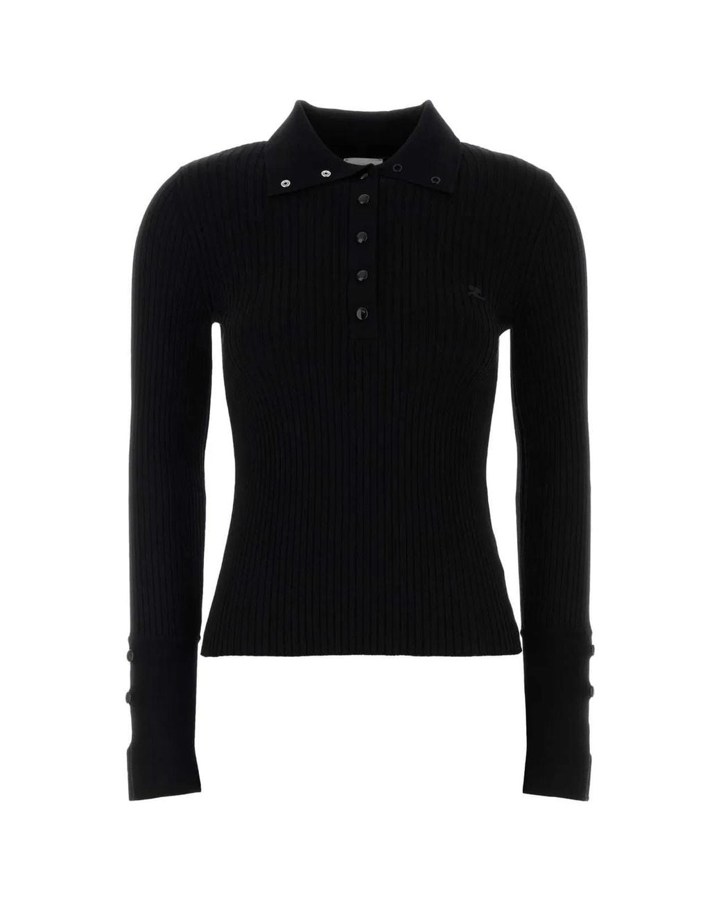 Courreges Black Polo