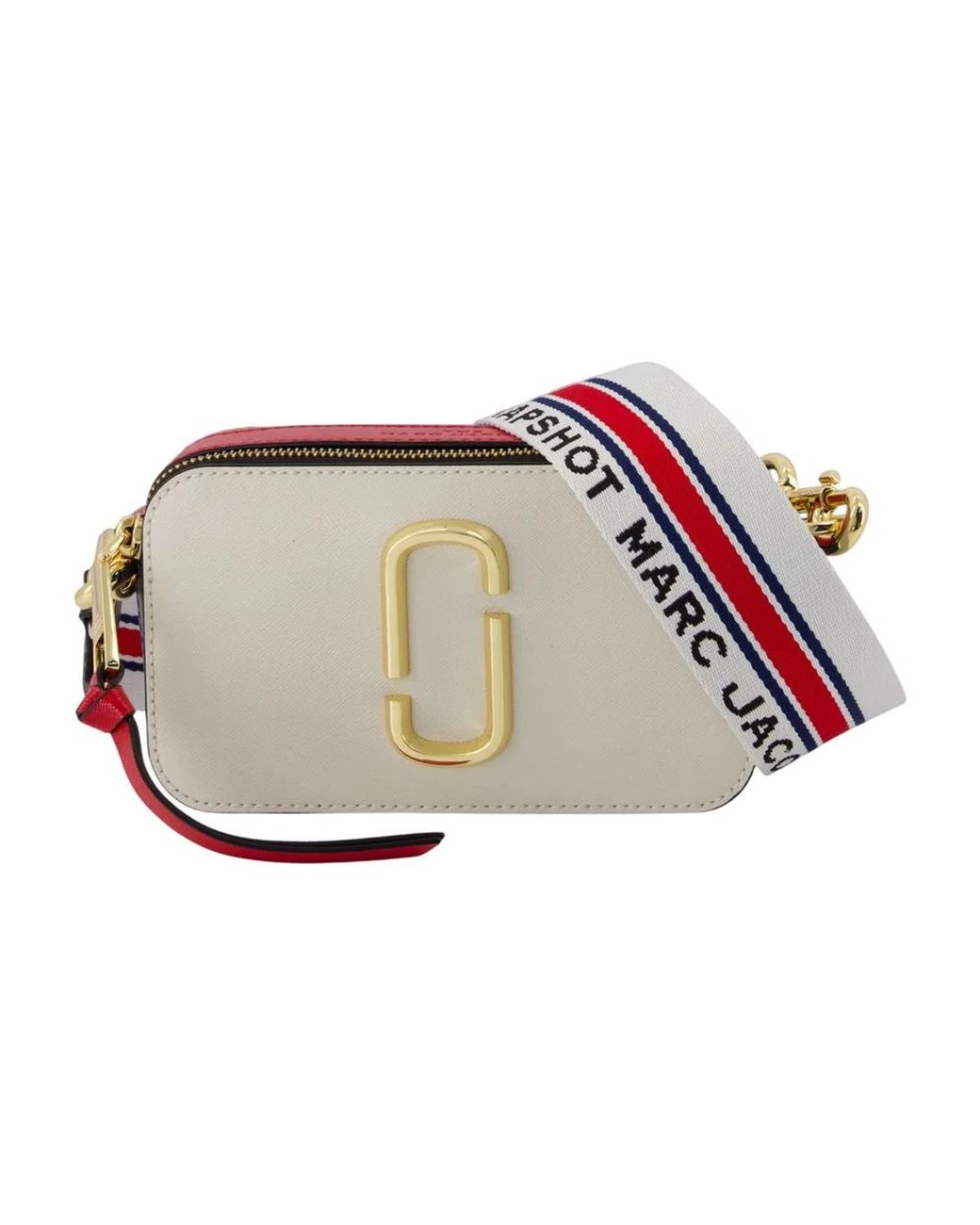 Marc Jacobs White The Snapshot Crossbody