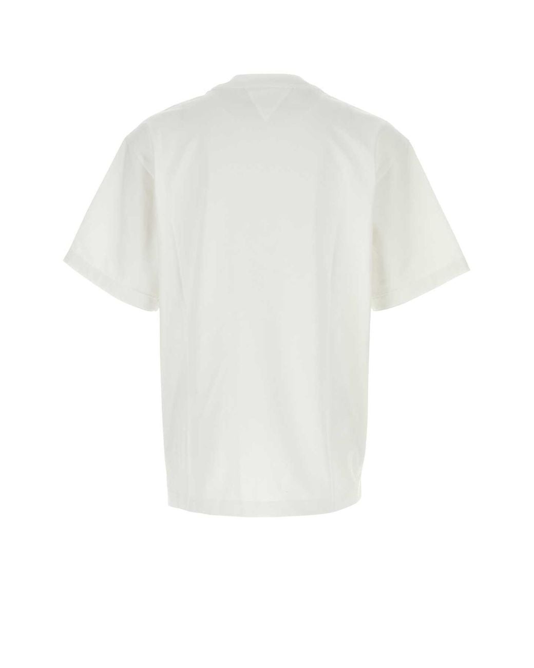 Bottega Veneta White Crew Neck T-Shirt for men