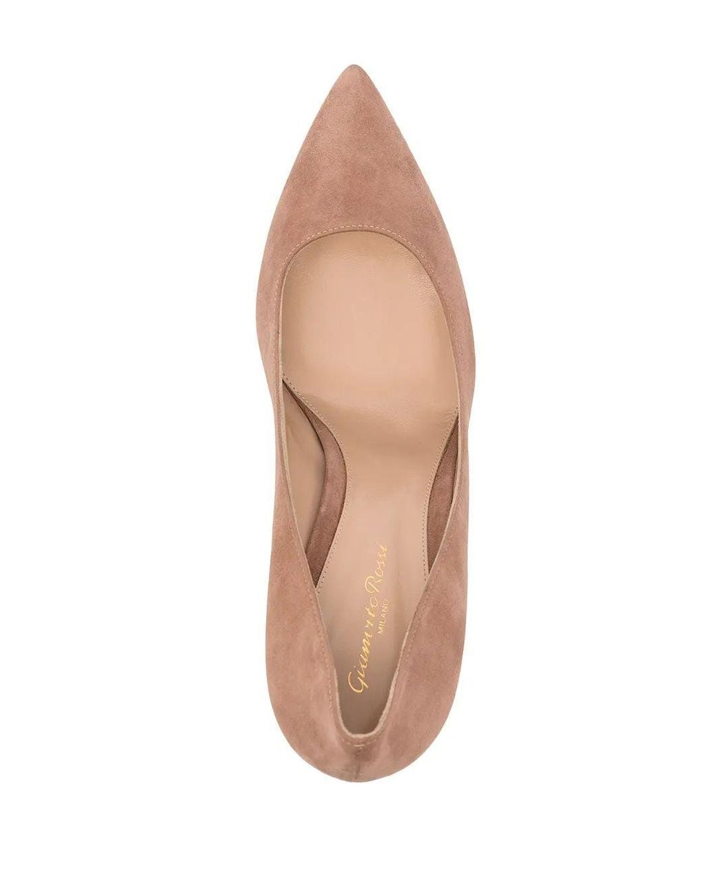 Gianvito Rossi Pink Gianvito Suede Leather Pumps