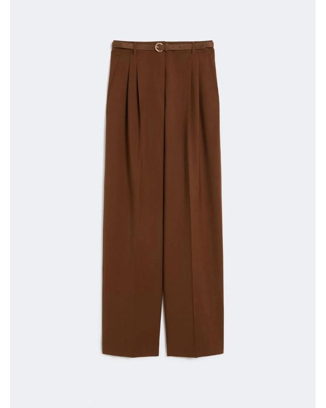 Max Mara Brown "Mstbacio" Long Trousers